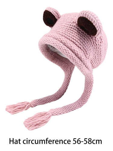 Gorro De Invierno Para Mujer, Gorro De Punto, Gorro De Rana,