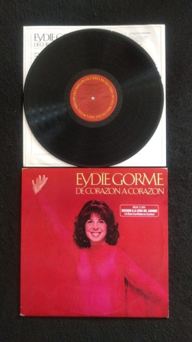 Eydie Gorme De Corazón A Corazón Lp Vinil Impecable 1988