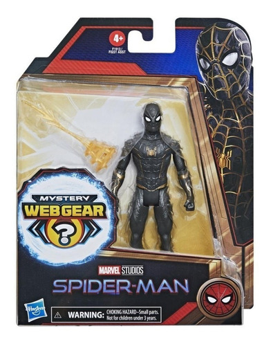 Marvel Spider-man Black No Way Home Mystery Web Gear  Hasbro