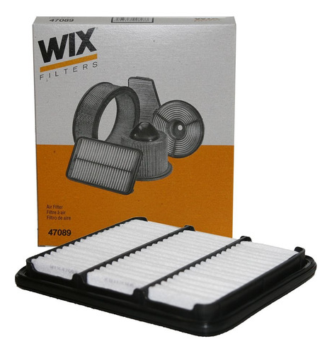 Filtro De Aire Chevrolet Spark Marca Wix 47089 Mk91485