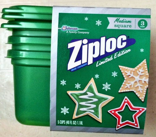 Ziploc, G Limited Edition Contenedores De Almacenamiento De 