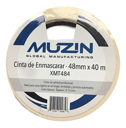 Tirro / Cinta De Enmascarar 2'' X 40m Marca Muzin