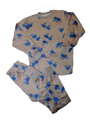 Pijama Niños Afranelado Calentitos (tallas 4 A 10)