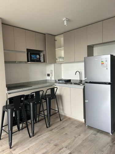 Arriendo Depto. Nuevo De 2d2b Semi Amoblado En Recoleta Metr