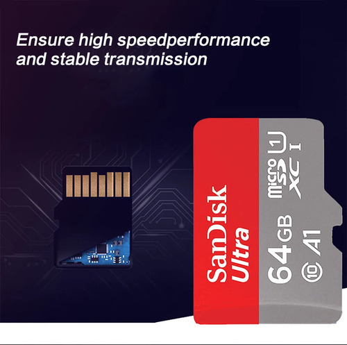 Tarjeta Micro Tf Clase 10 De Memoria Sandisk De 256 Gb Y 150
