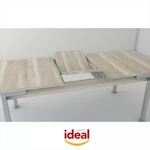 MESA DE COMEDOR EXTENSIBLE PIE DESPLAZABLE ATLANTIS