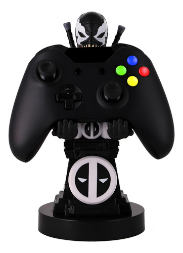 Basecontrol Deadpool Black Venom Xbox One Ps4 Cel Cable Usb