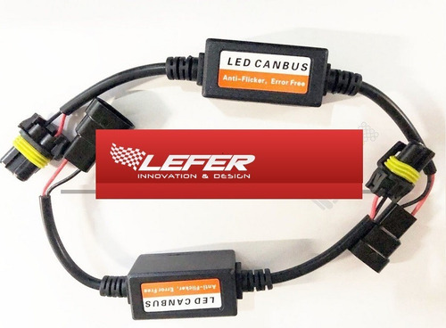 Imagen 4 de 4 de Emulador Cambus Para Cree Led X Cancela Error H4 Alta Y Baja