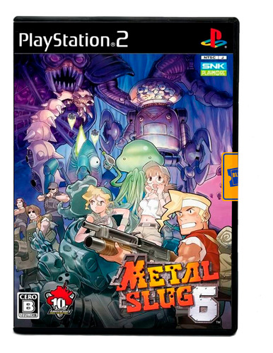 Juego Metal Slug 6 Ps 2 - Físico En Caja