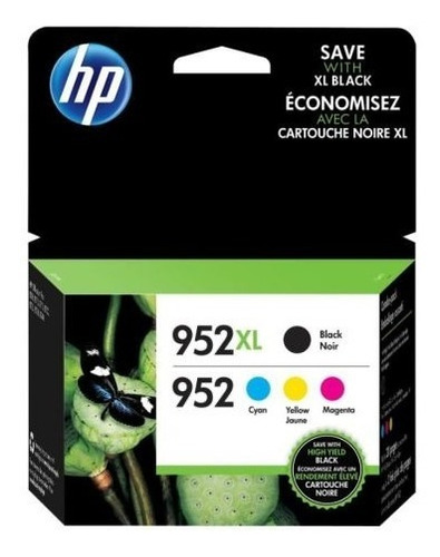 Cartucho Tnta Original  Hp 952xl Negro  Y Colores