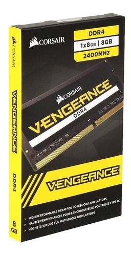 Imagen 7 de 7 de Memoria Ram Notebook 16gb Corsair Vengeance 2400mhz Sodimm