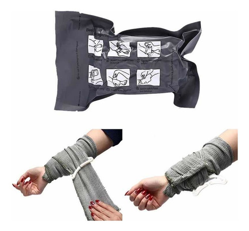 Kit 8x Bandagem Israelense + 16x Torniquete Militar Tático