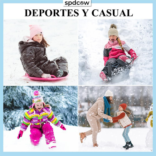 2 Pares Calcetines De Nieve, Alta Elasticidad Y Durabilidad