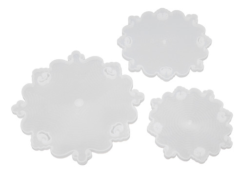 Moldes De Resina Epoxi, 3 Unidades, Silicona, Estilo Europeo