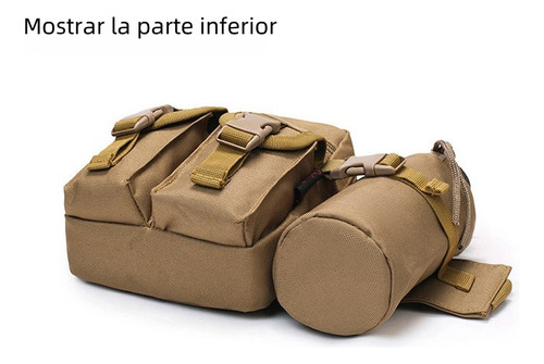 Pochete Tática Multiuso Com Garrafa De Água