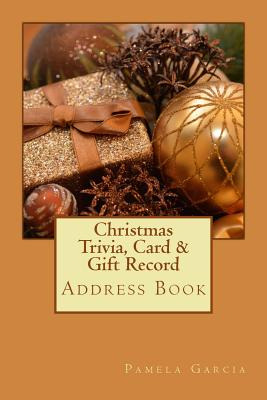 Libro Christmas Trivia Card & Gift Record: Address Book -...