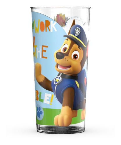 Vaso Trago Largo Paw Patrol