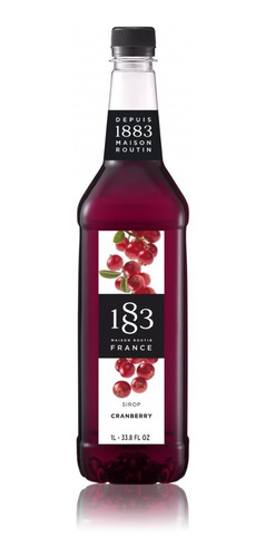 Sirop Routin -  Cranberry 1l - Syrup Maison 1883 Cramberry