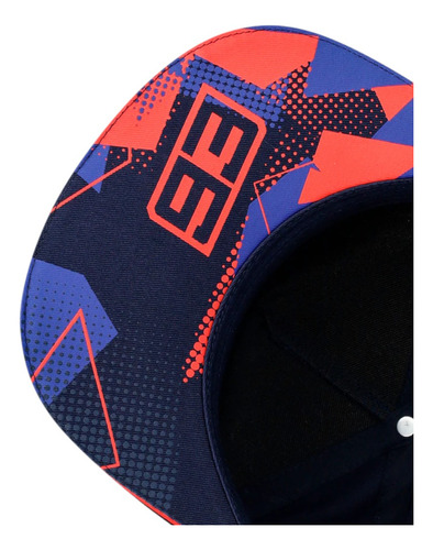 Gorra Oficial Moto Gp Tm Marc Marquez Dual Red Bull 2024