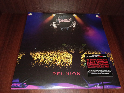 Black Sabbath - Reunion - Vinilo 3lp