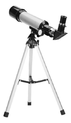 Telescopio Monocular Con Tripode 90x - 360x50mm Tecnolab Color Gris