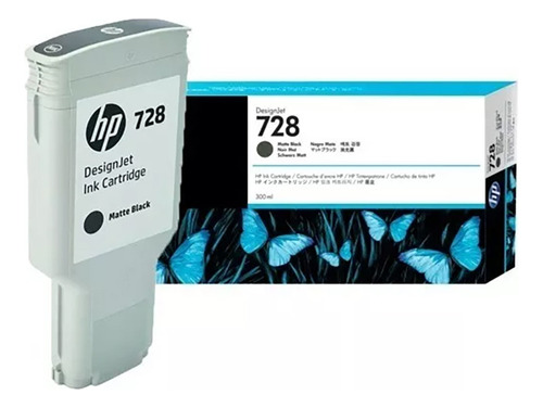 Tinta Hp 728 F9j68a 300ml Designjet T730/t830 Matte Black  