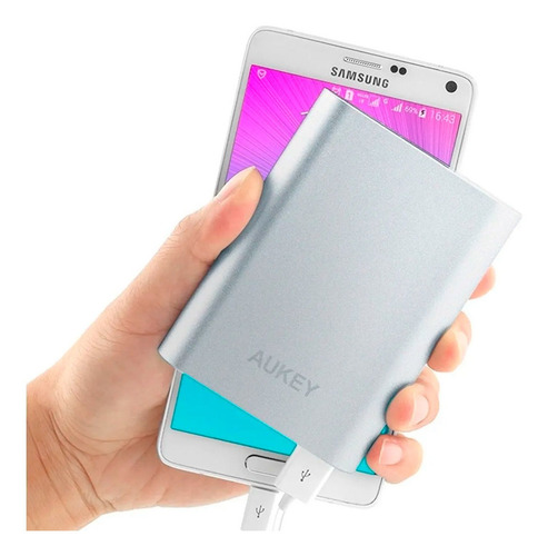 Batería Portatil Pb-t1 Quickcharge 2.0 10400 Mah Aukey