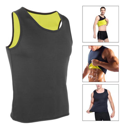 3 Chaleco De Sauna De Sudor Para Hombre Para Entrenador De