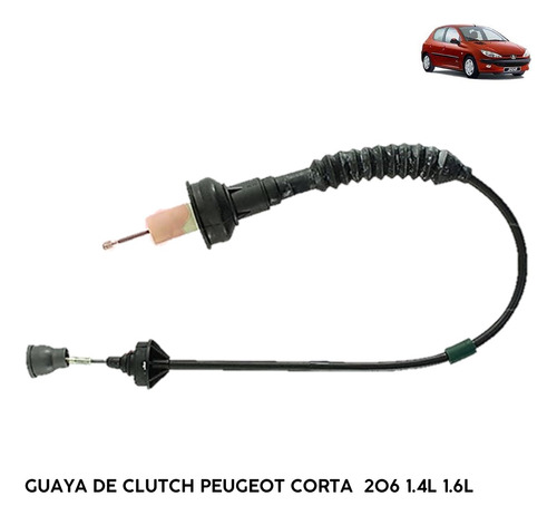 Guaya De Clutch Peugeot 206 2150ec