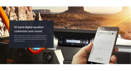 Receptor De Cd Marino Sony Mex-m72bt Con Bluetooth Y Siri