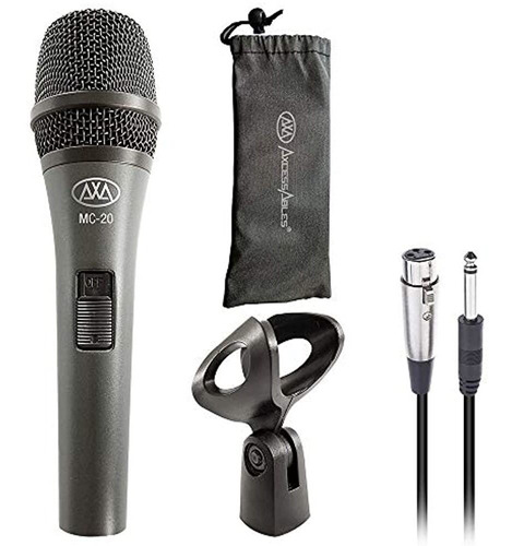 Axcessables Mc-20 Professional Dynamic Cardioid Vocal Wired 