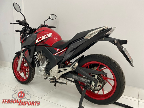 Imagem 6 de 9 de Honda Cb Twister 250f Cbs 2020 Vermelha