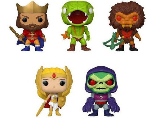 Funko Pop! Juego De 5 - Masters Of The Universe: Classic S