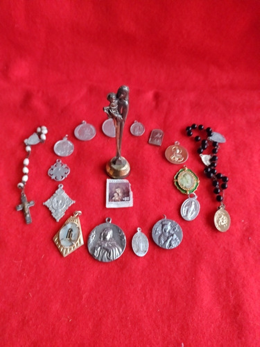 Colección De Medallas Religiosas Antiguas