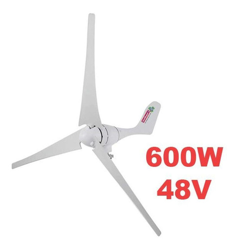 Aerogenerador Eolico Estadios, Mxbzy-006, 600w, 48v, Vientos