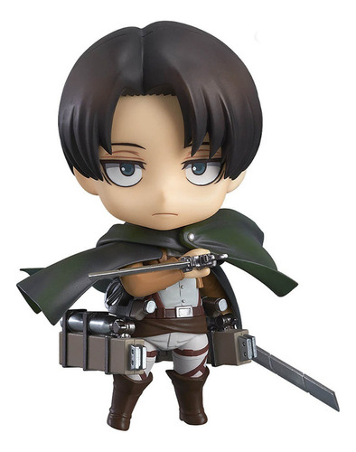 Figura De Acción De Pvc Attack On Titan Levi 390, Modelo De