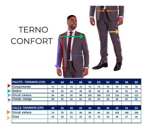 Terno Masculino Estilo Xadrez Clássico Social Semi Slim