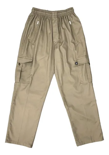 Pantalon N utico Cargo De Gabardina Aero Hombre T 8 10