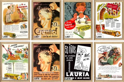 Untisal , Cuadro, Poster, Medicinal, Publicidad M613