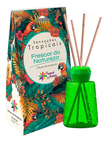 Difusor Varetas Ambiente 150ml Frescor Da Natureza Tropical