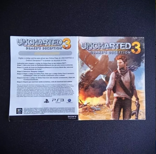 Prince Of Persia + Forgotten Sands + Uncharted 3 - Ps3 (Usado)