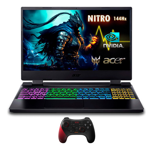 Computador Gamer Acer Intel I5-12450h Ram 8gb 512ssd Rtx2050