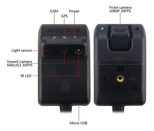 Cámara Gps Para Aut. Dvr Grabador Doble Camara. El Mejor!!