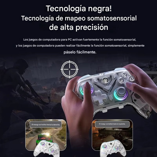 Control Joystick Aolion Eva 4 K10 + Base De Carga