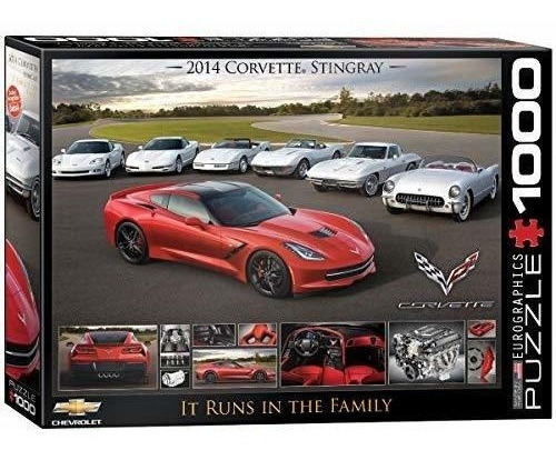 2014 Corvette Singray It Runs In The Family Rompecabeza...