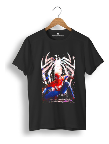 Remera: Spider Splash Memoestampados