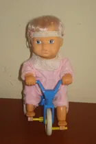Comprar Muñeca Antigua Con Triciclo Furga Italia