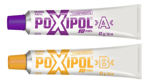 Imagen 2 de 2 de Poxipol® - Soldadura Plástica 10 Min Transparente 82g/70ml