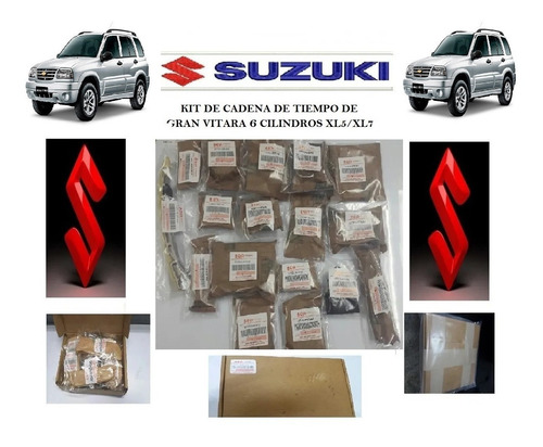 Kit Cadena Tiempo Grand Vitara 6 Cilind Xl5 / Xl7 Suzuki