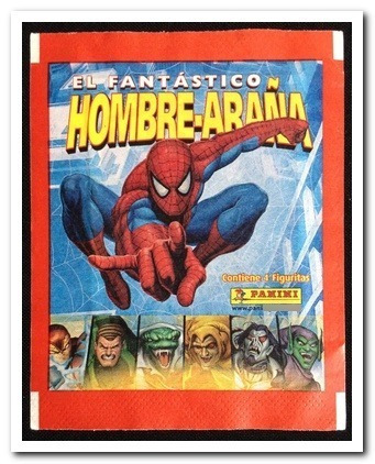 El Fantástico Hombre Araña Panini 2009, Sobre Sellado